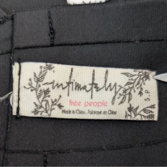 Intimately Free People Bralette Top Black Triangle Adjustable Womens Size Small - Picture 3 of 8